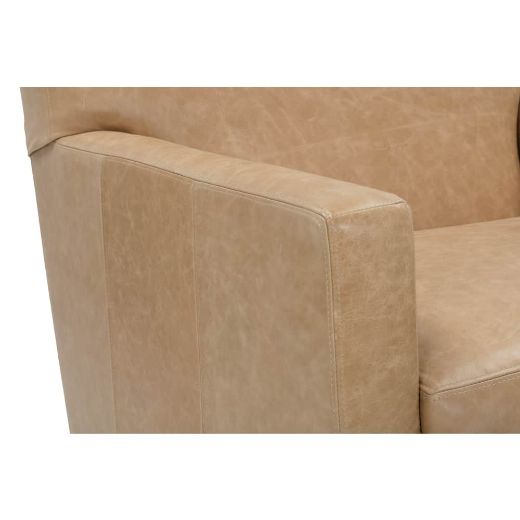 Picture of Carlyn Leather Swivel Glider